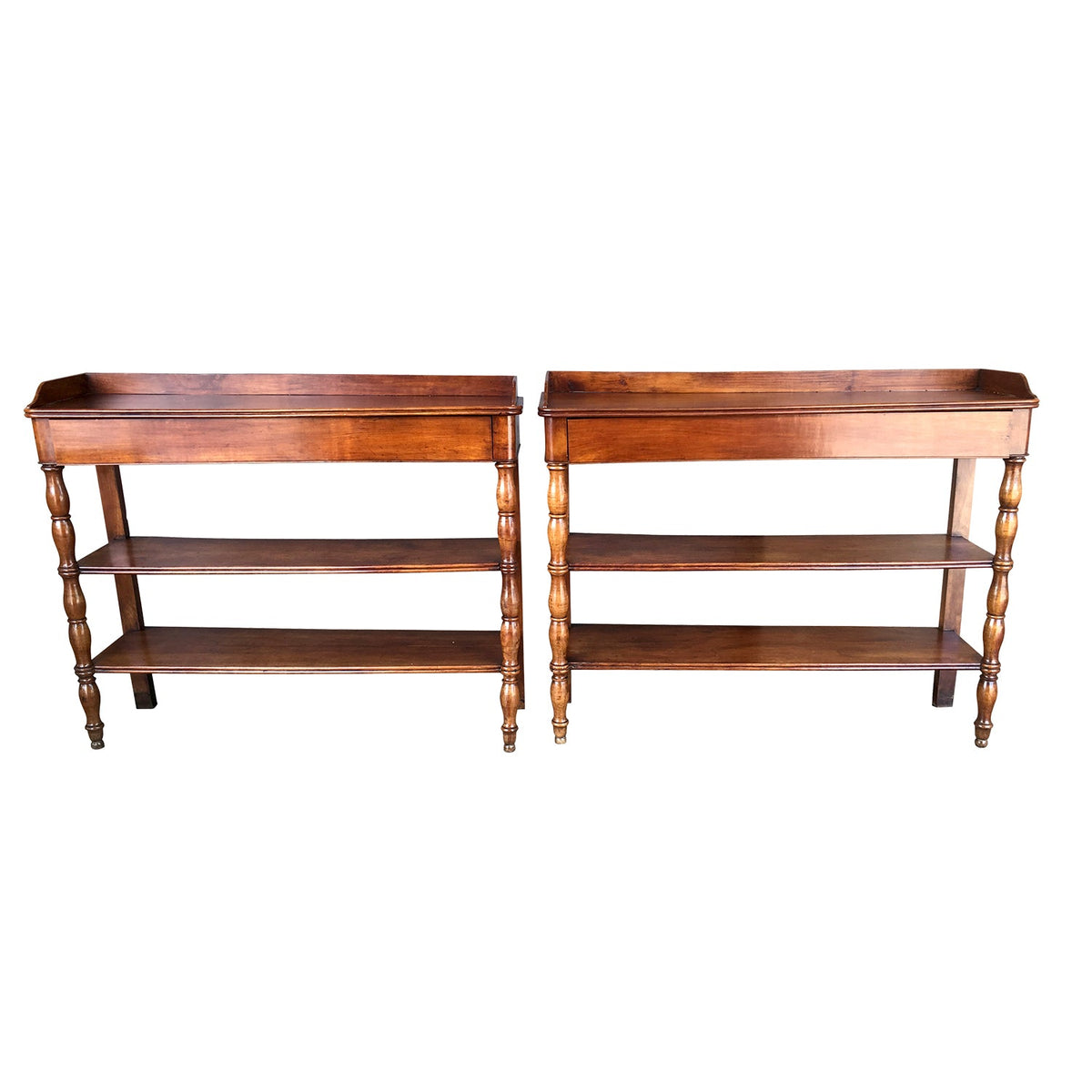 Pair of Antique French Etageres