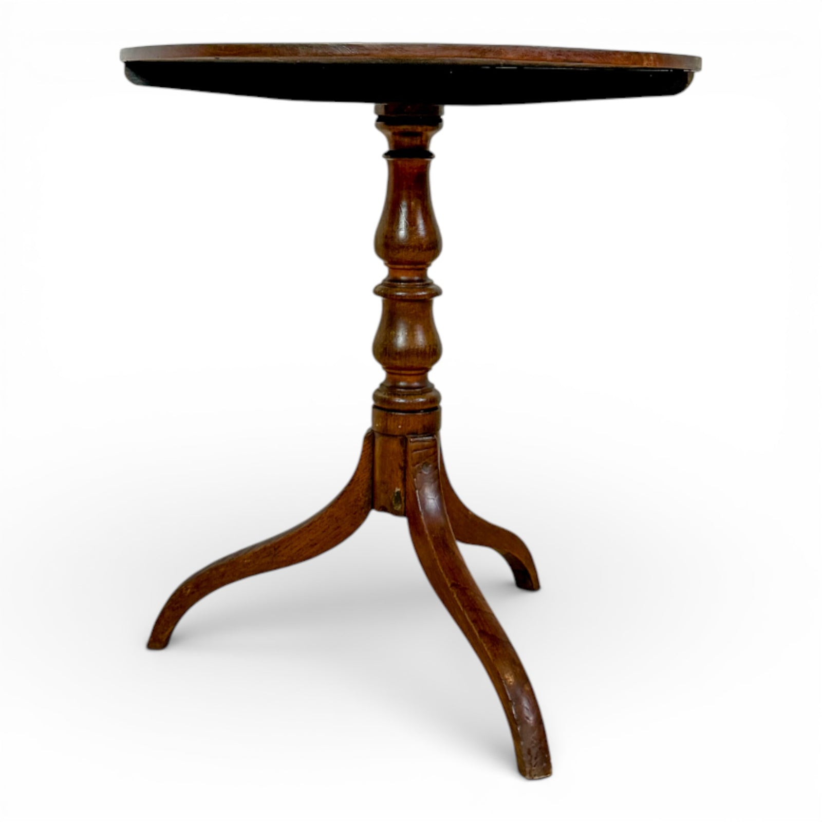 Mahogany Tripod Side Table