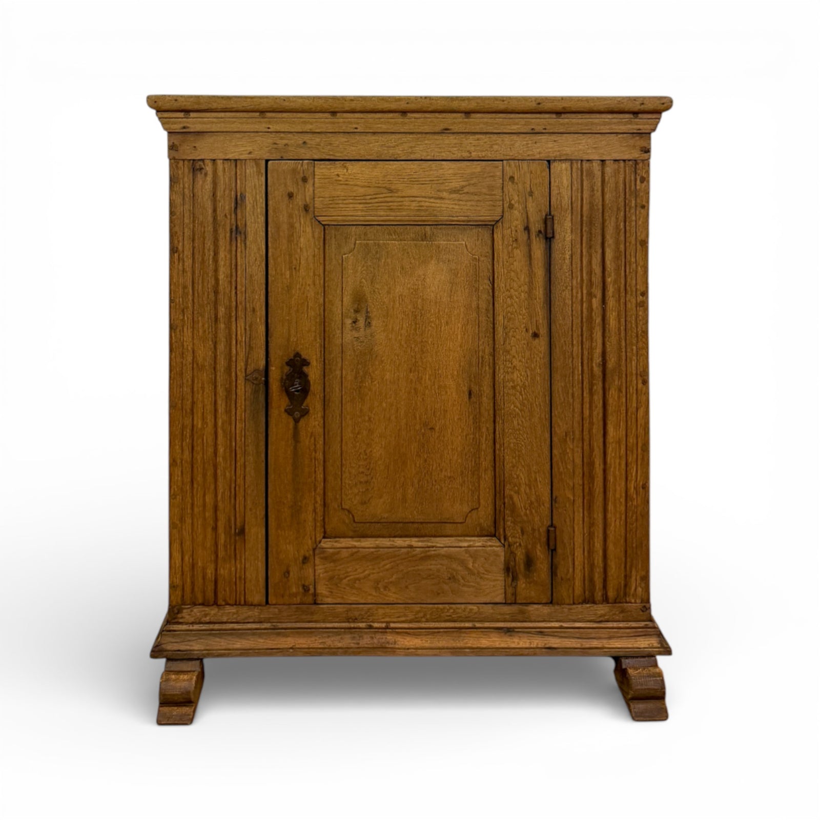 Oak Petite Buffet with Paneled Door