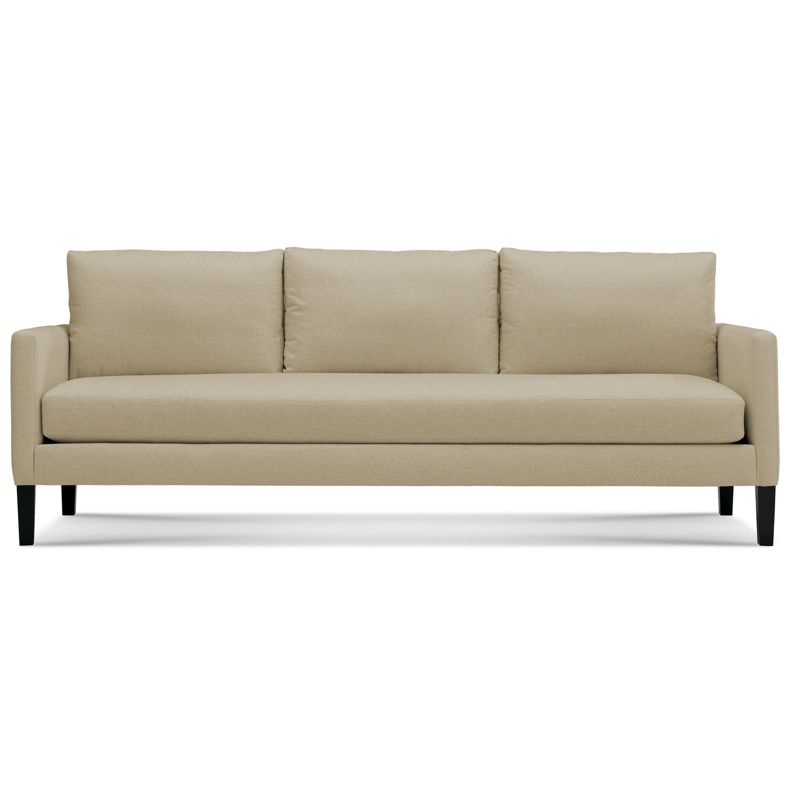 Comolli Track Arm 3 Cushion Sofa with Bench Seat