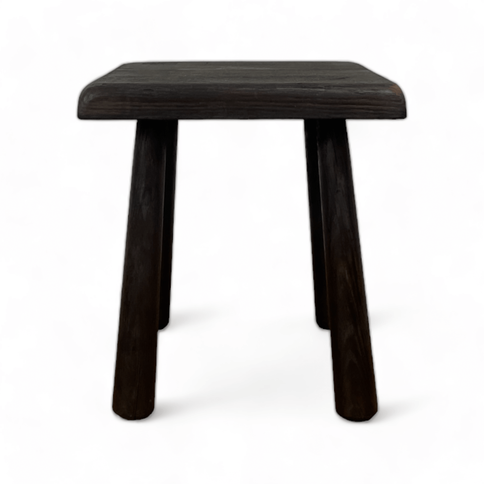 Ebonized Square Stool