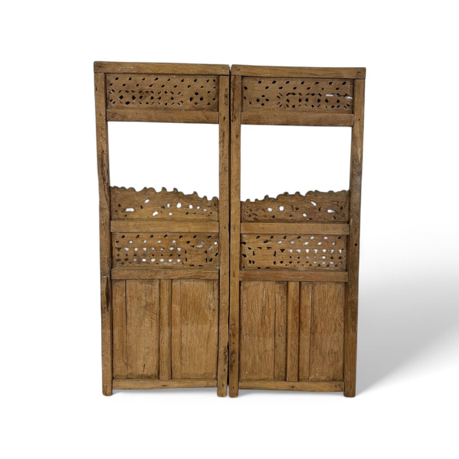Pair of Indonesian Wooden Doors