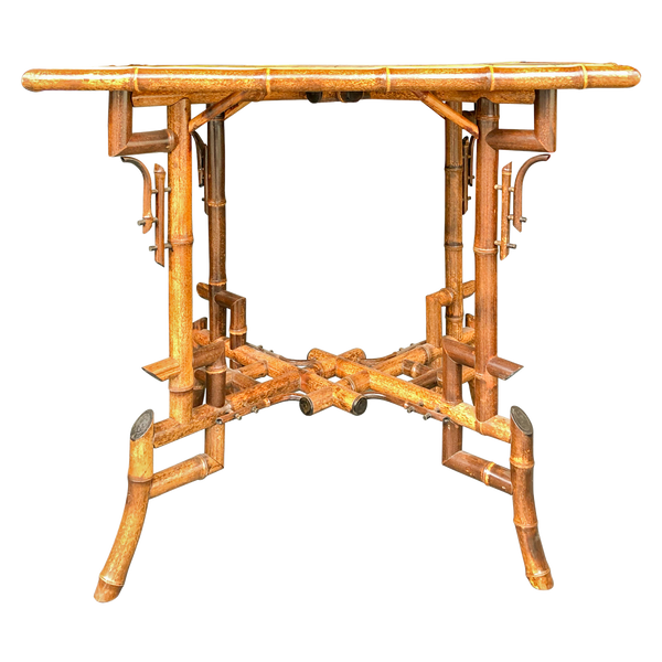 Bamboo Side Table with Card Top Litt Concept House