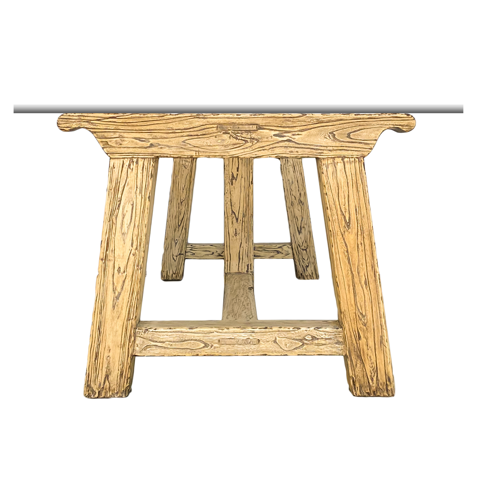 Bleached Elm Dining Table Circa 1750