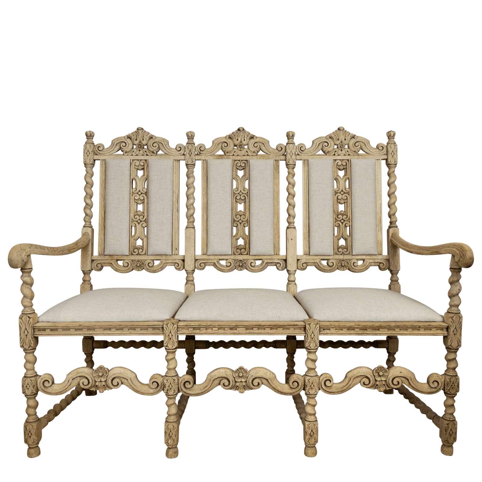Carved Settee