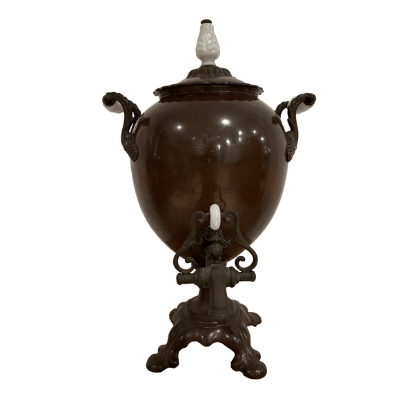 English Copper Tea Urn Litt Concept House