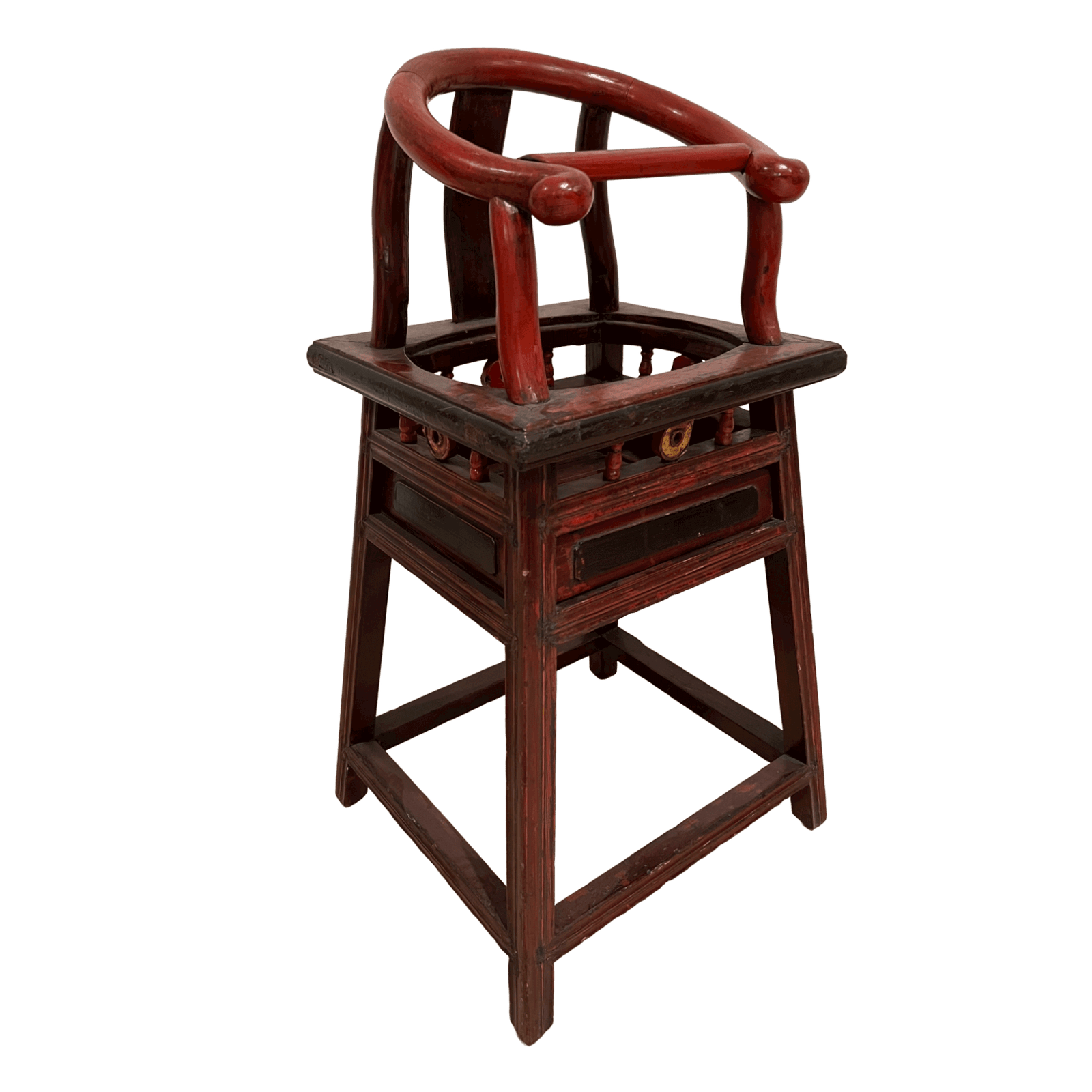 Antique Chinese High Chair — Litt Concept House