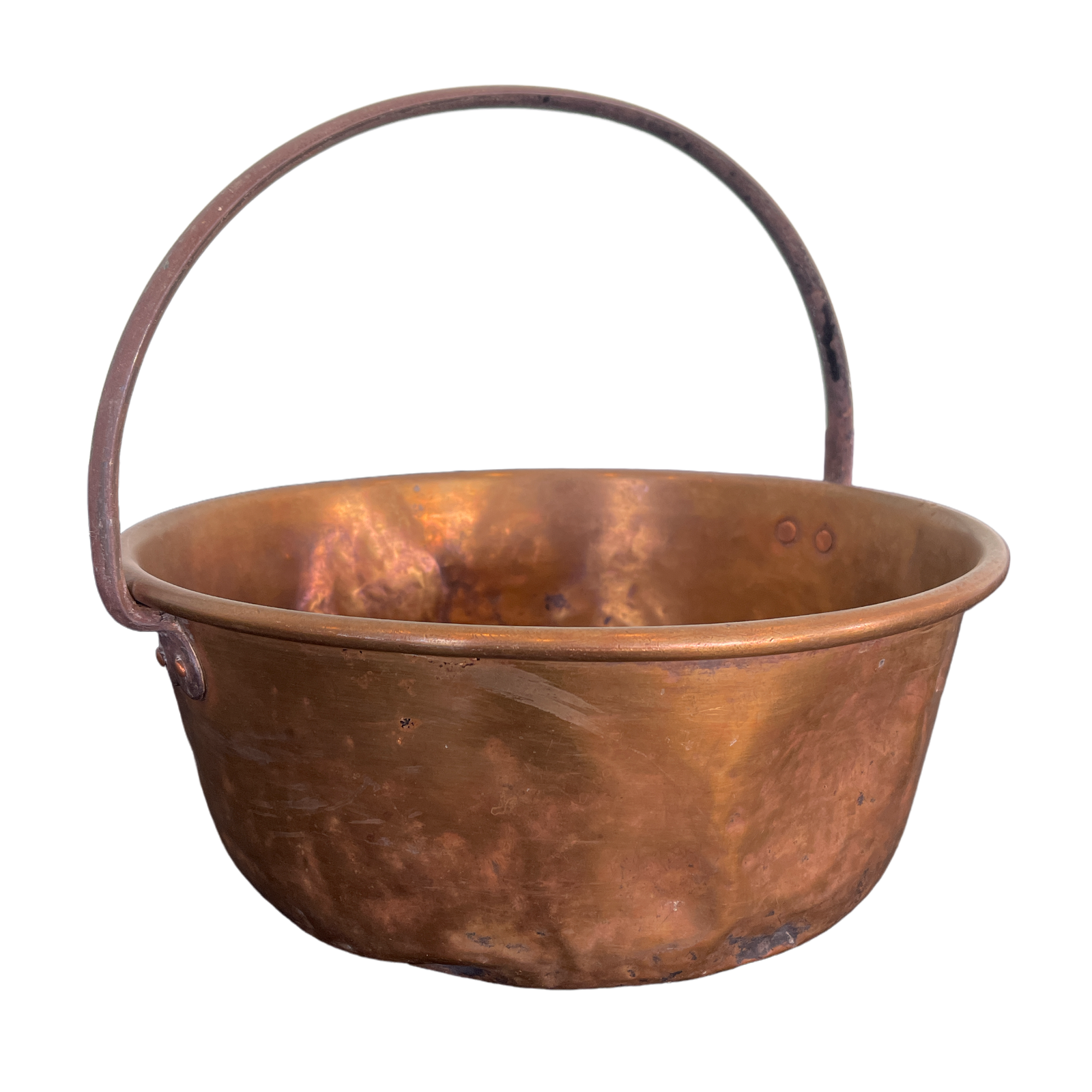 English Antique Copper Pot