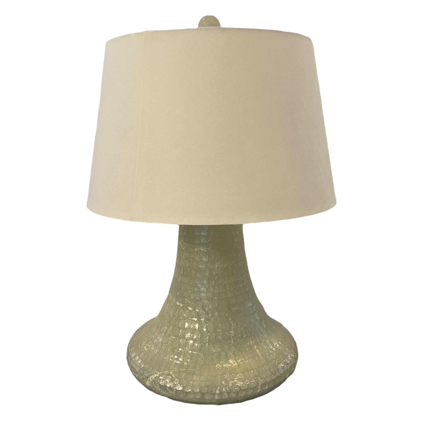Silver Glass Lamp — Litt Concept House
