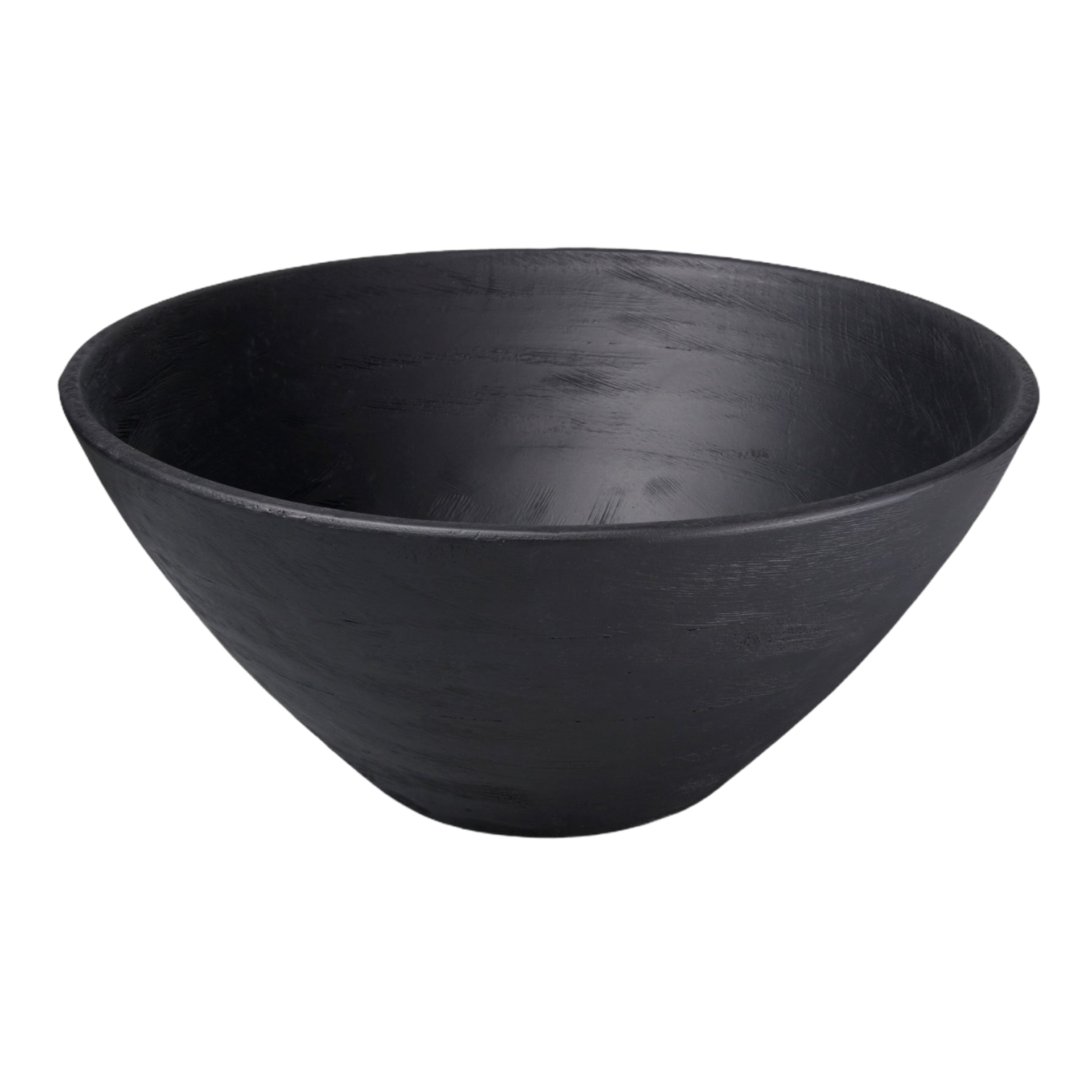Ebonized Wood Bowl