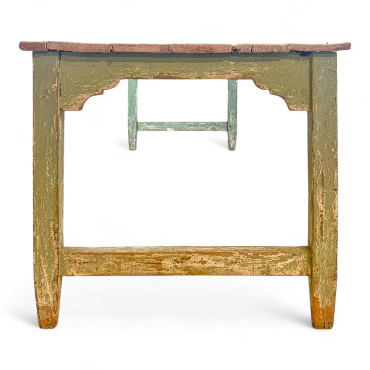 Painted Pine Farmhouse Dining Table