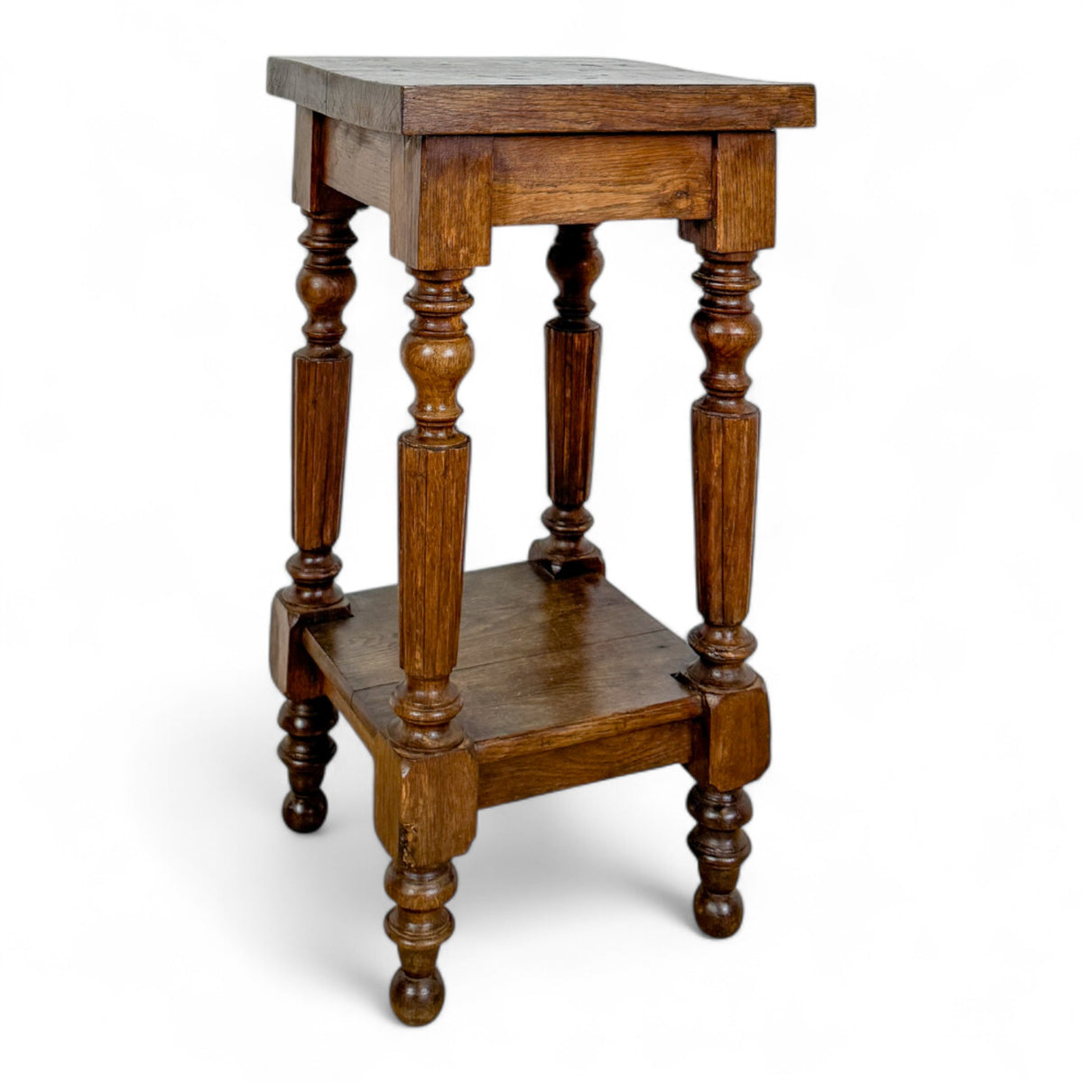 Side Table with Turned Legs