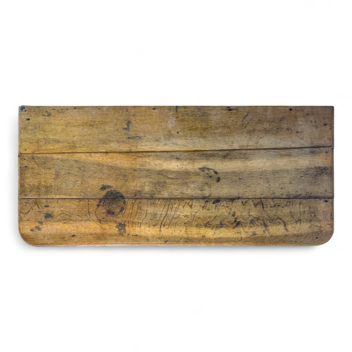 Bleached Oak Commode with Heart Motif