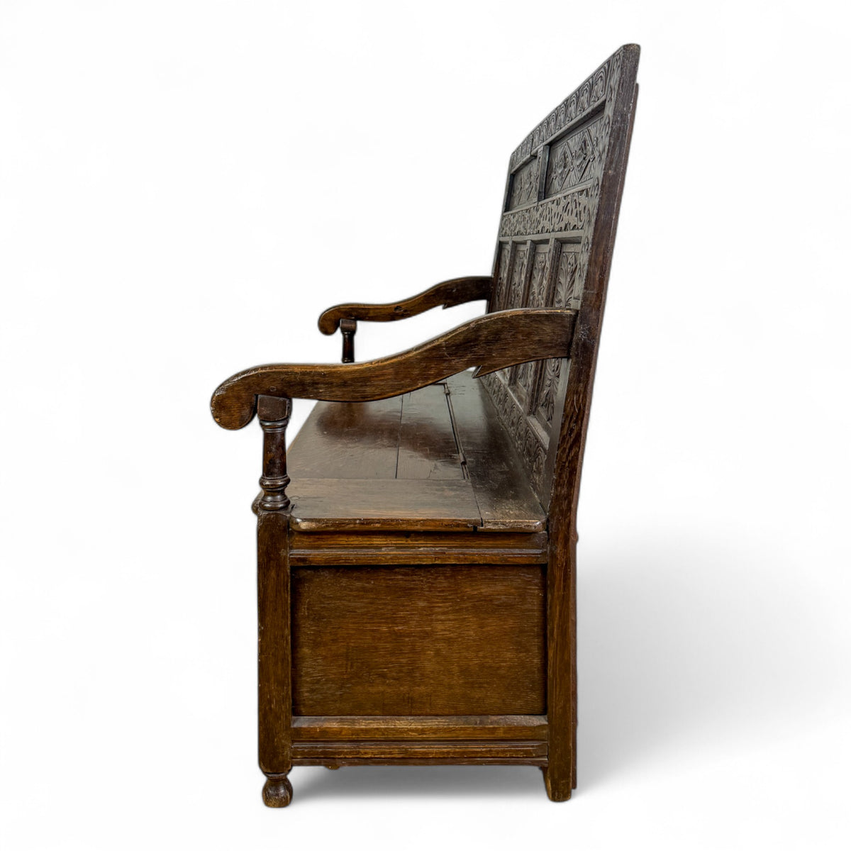 17th Century English Oak Settle