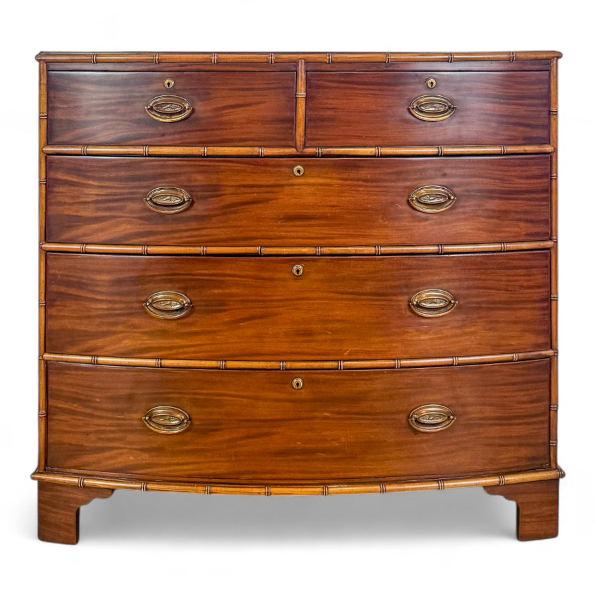 Regency Faux Bamboo Chest