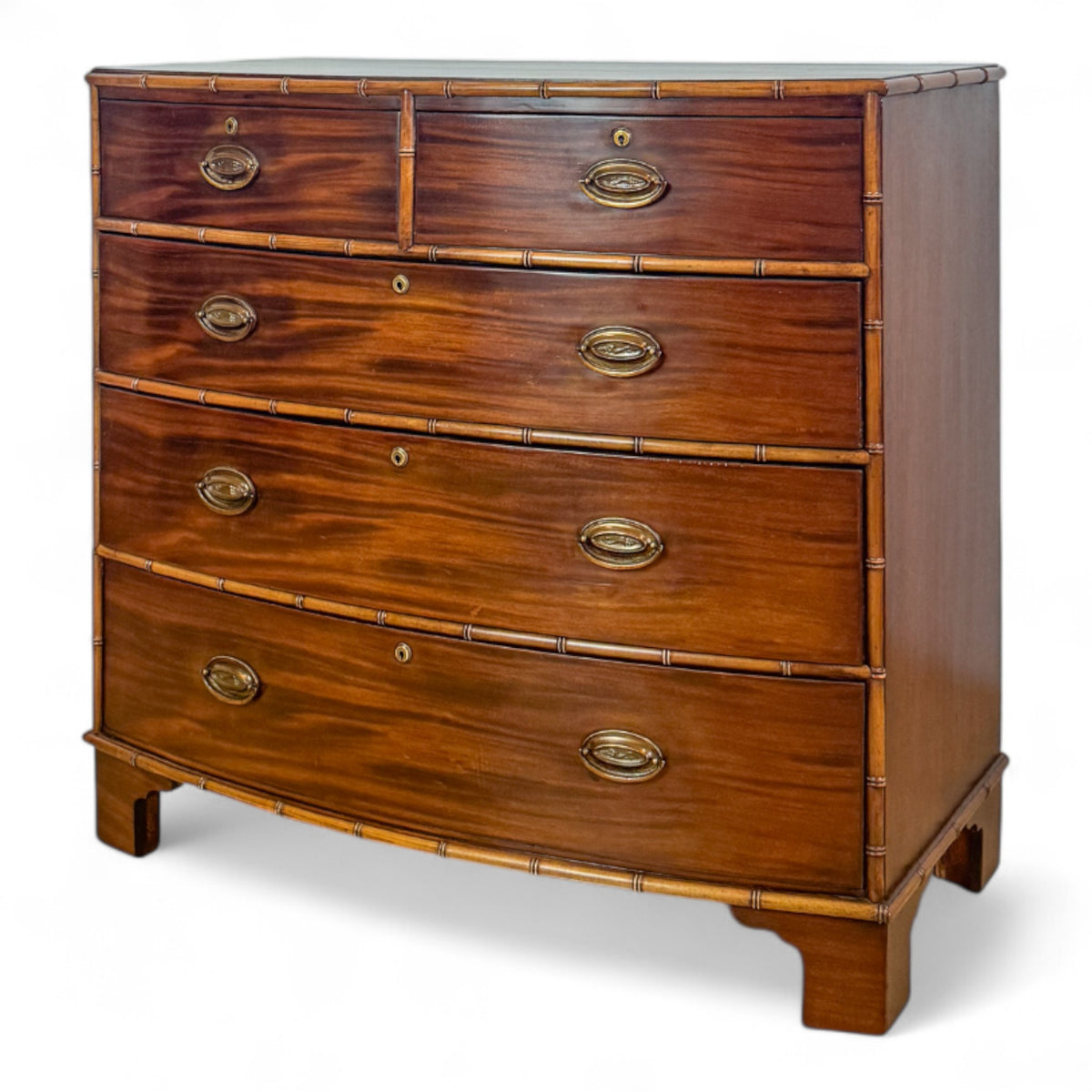 Regency Faux Bamboo Chest