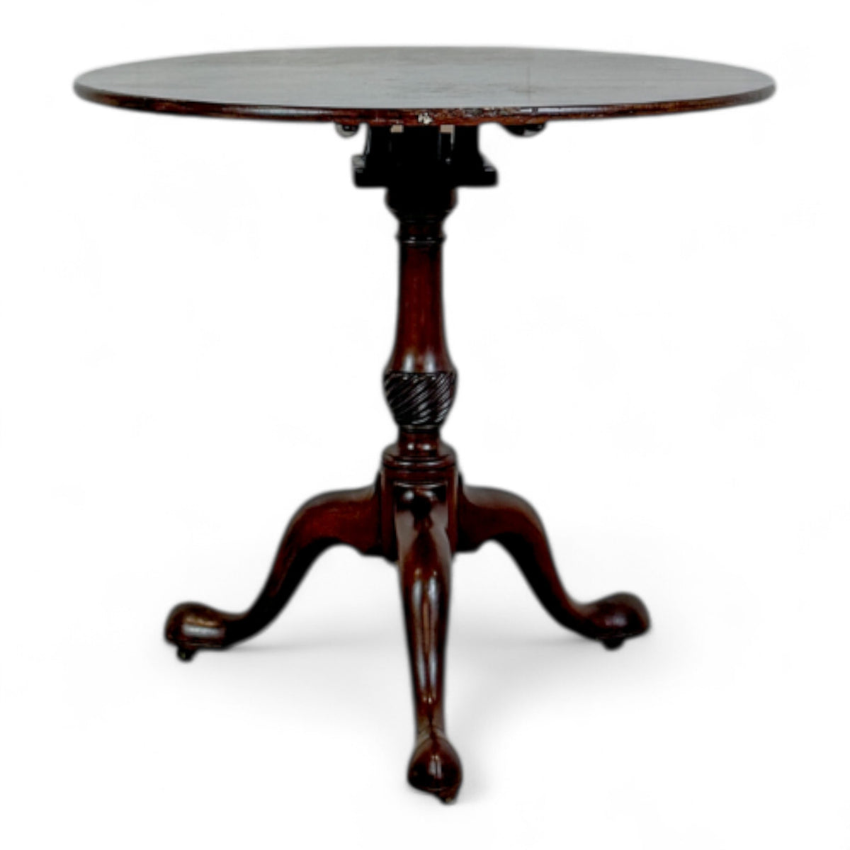 Georgian Tripod Birdcage Lamp Table