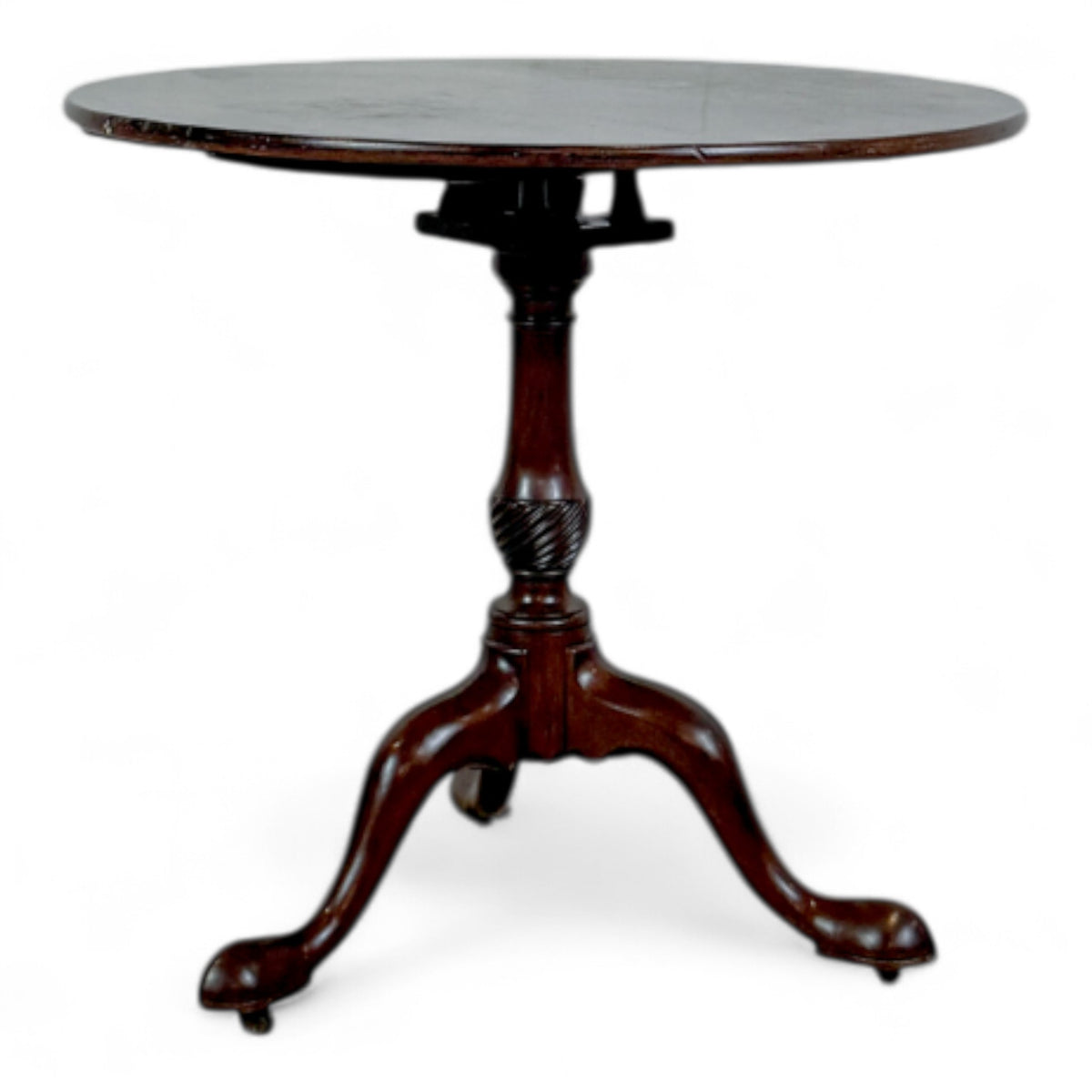 Georgian Tripod Birdcage Lamp Table