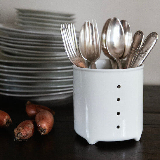 Porcelain Cutlery Drainer