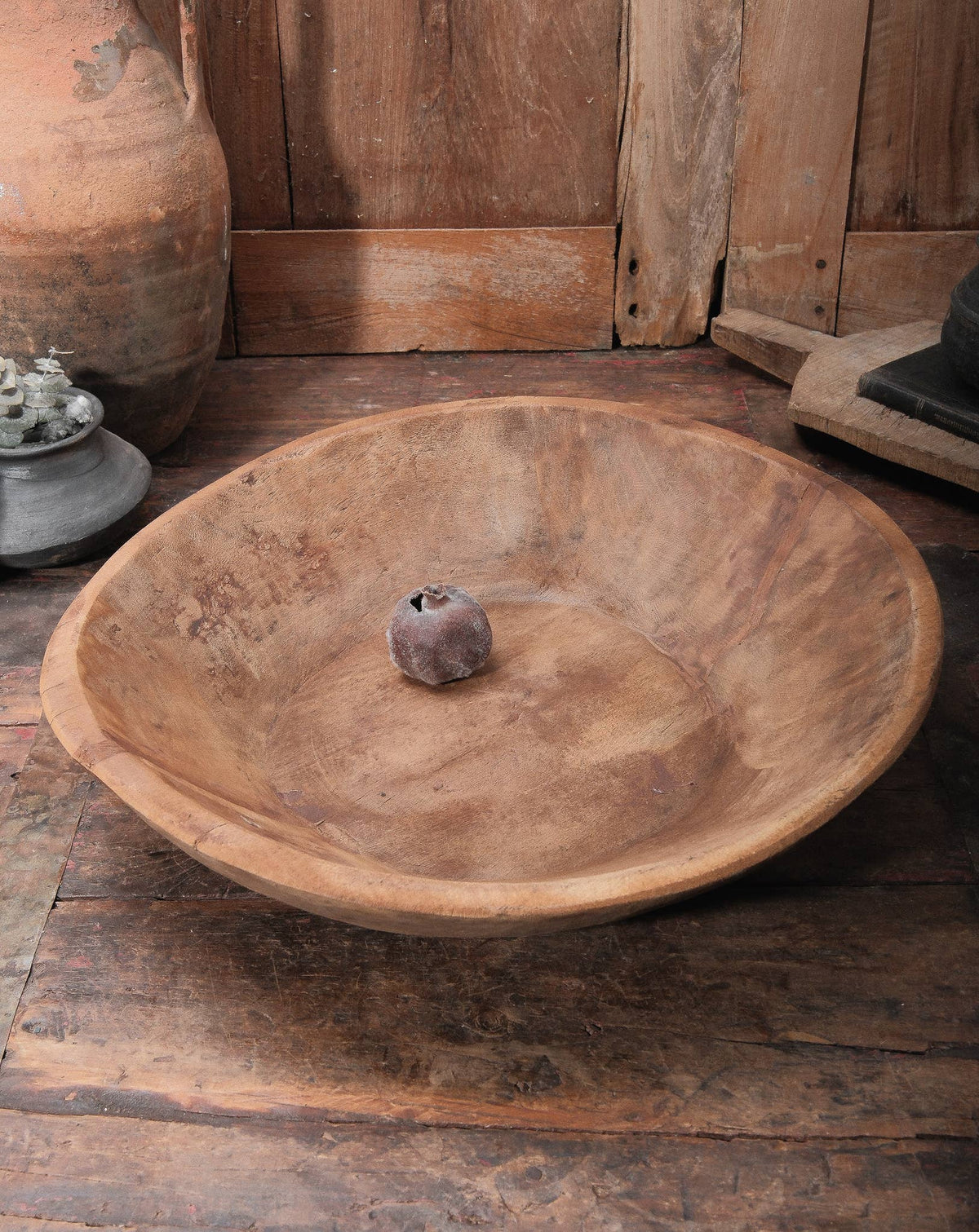 Vintage Wooden Bowl