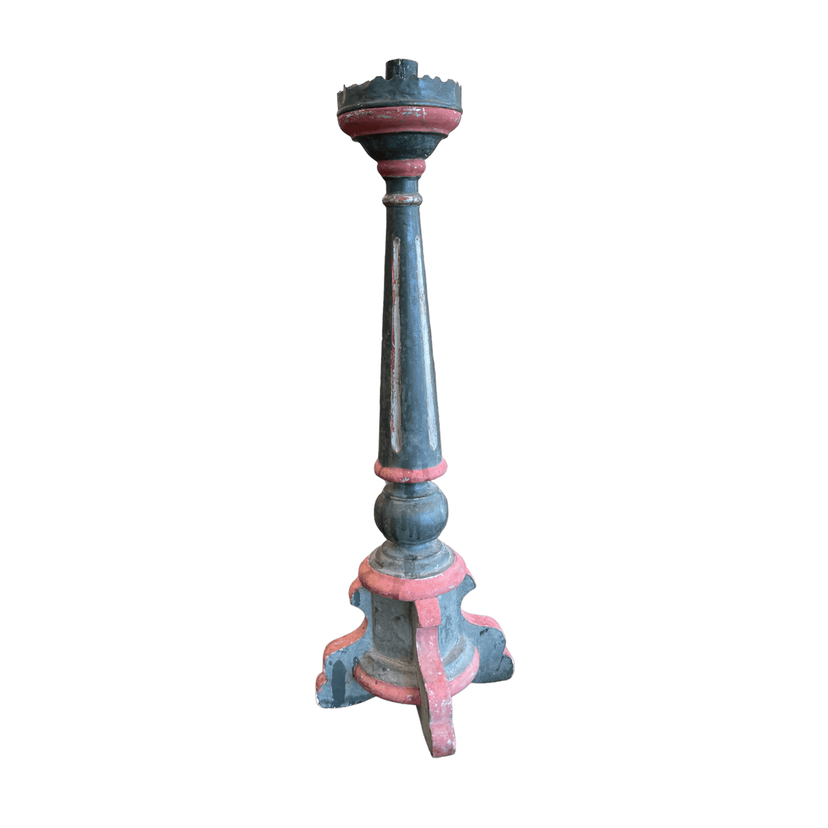 Painted Candlestick