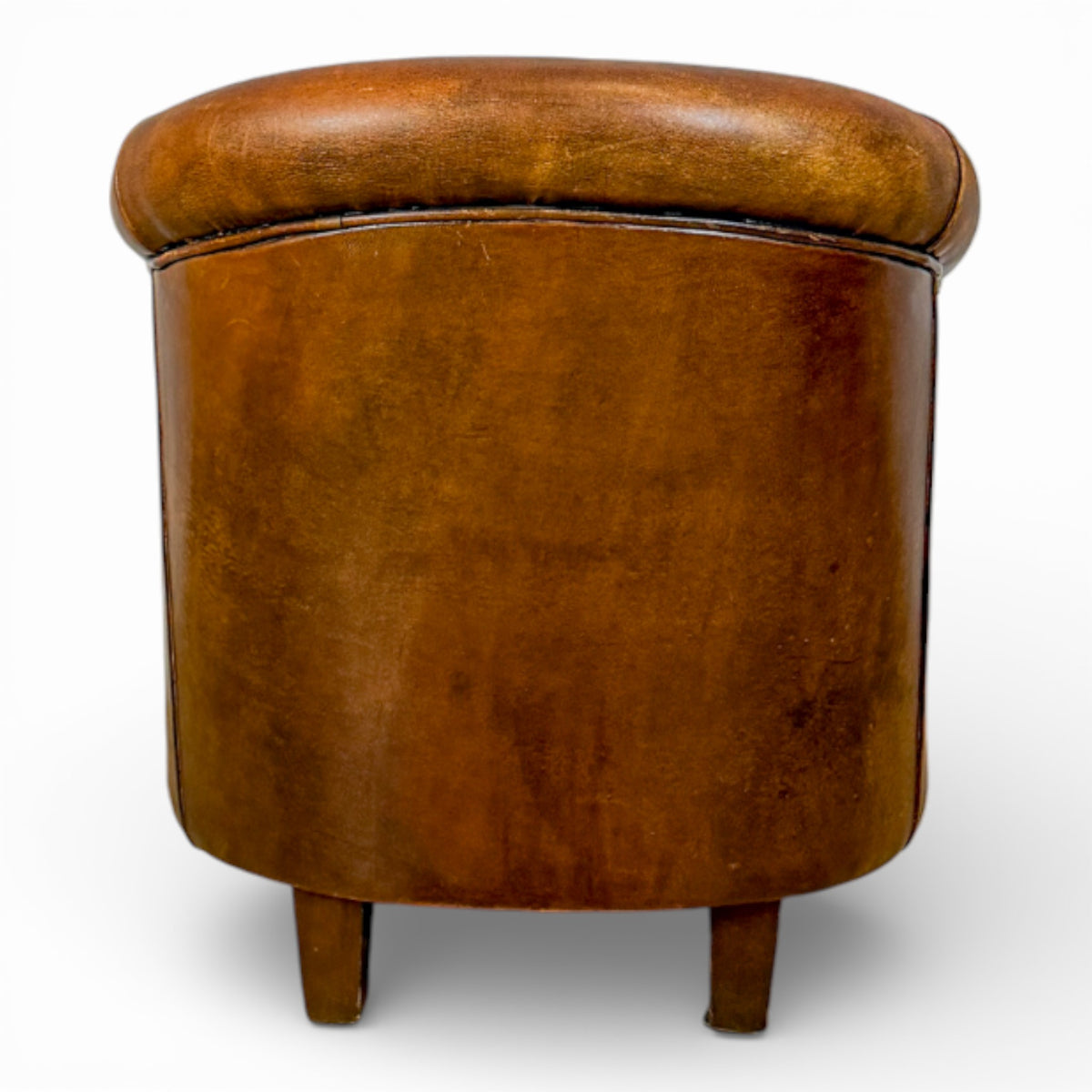 French Barrel Back Club Chair
