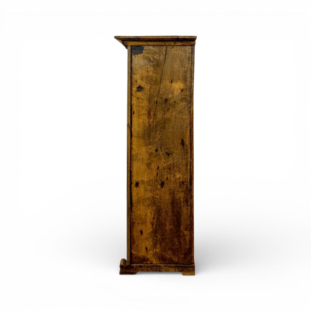 Provincial Oak Cupboard with Paneled Door