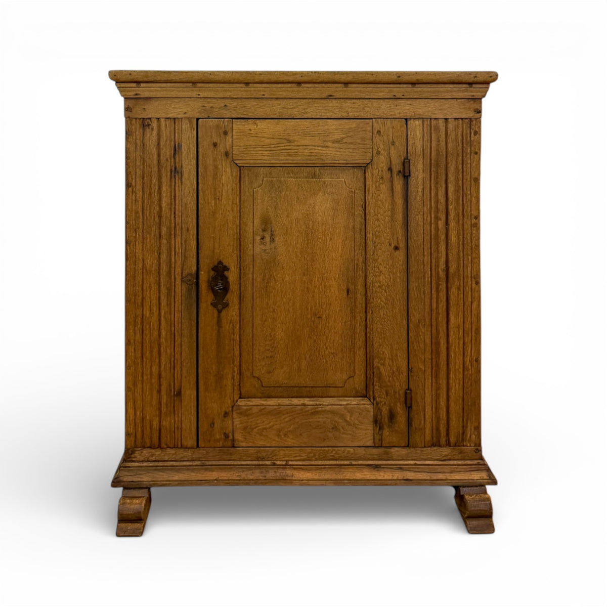 Oak Petite Buffet with Paneled Door