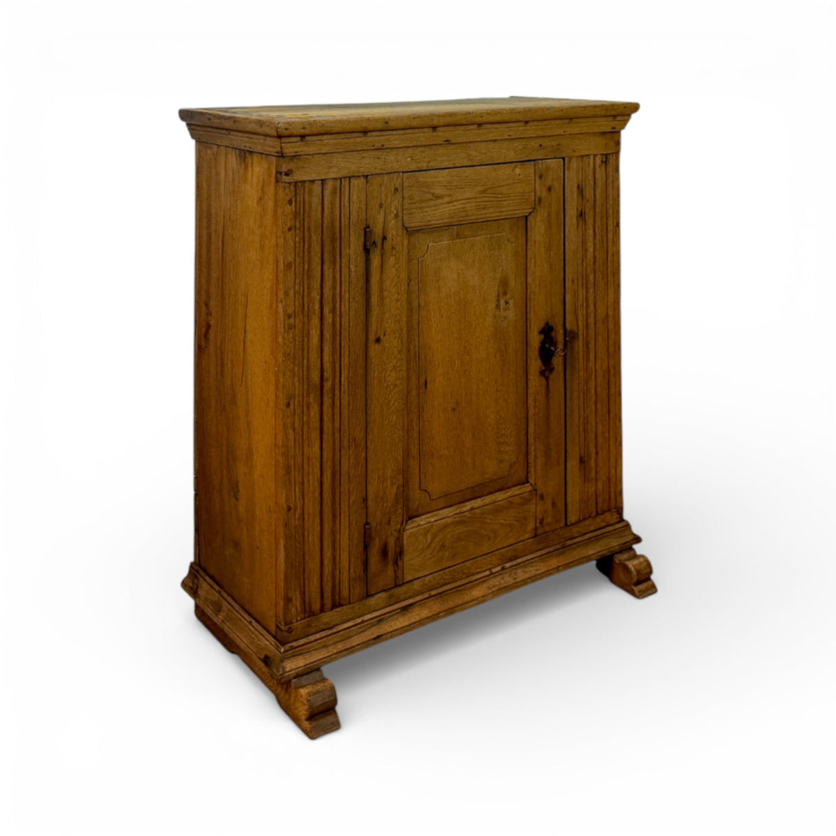 Oak Petite Buffet with Paneled Door