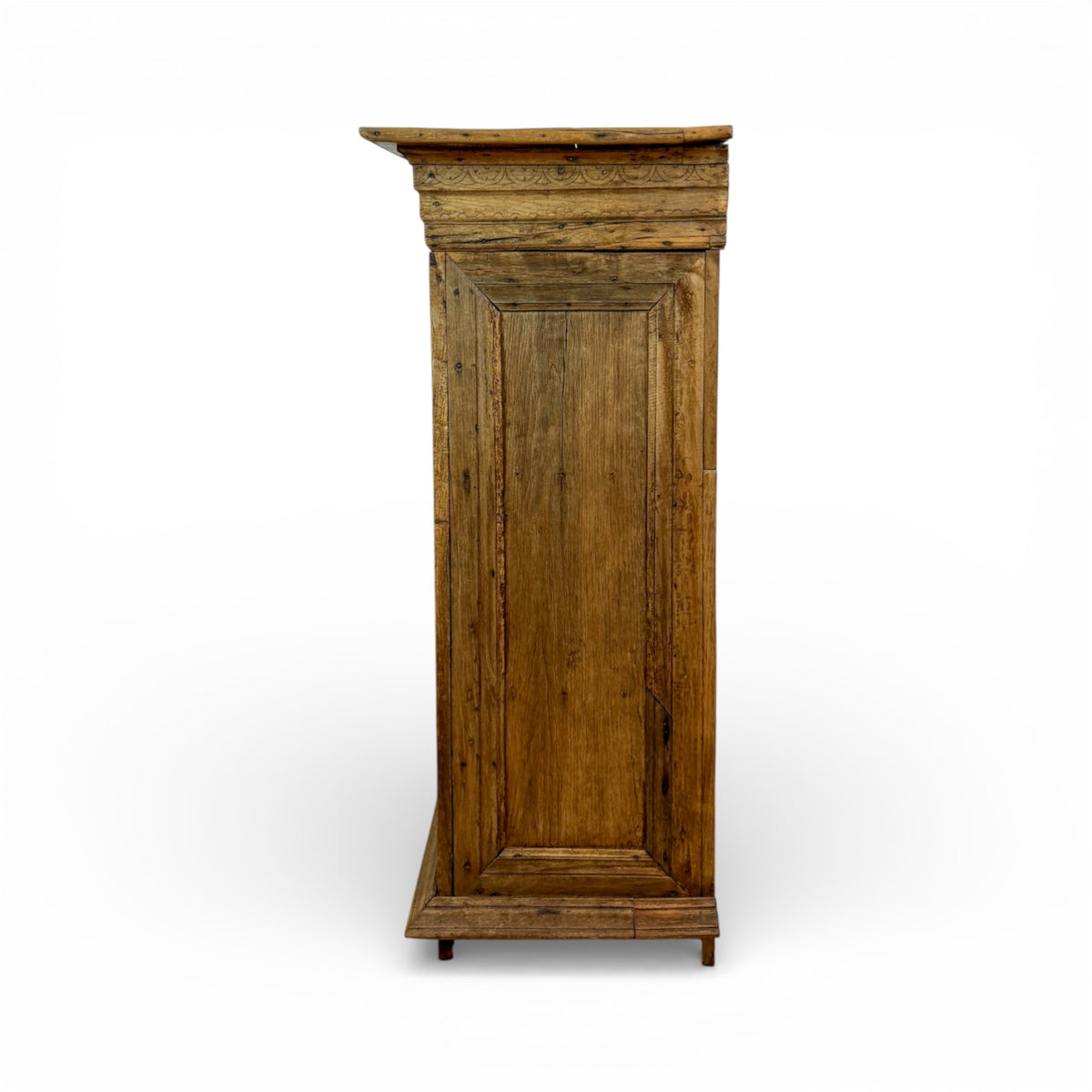 Louis XIII Petite Armoire with Carved Cornice