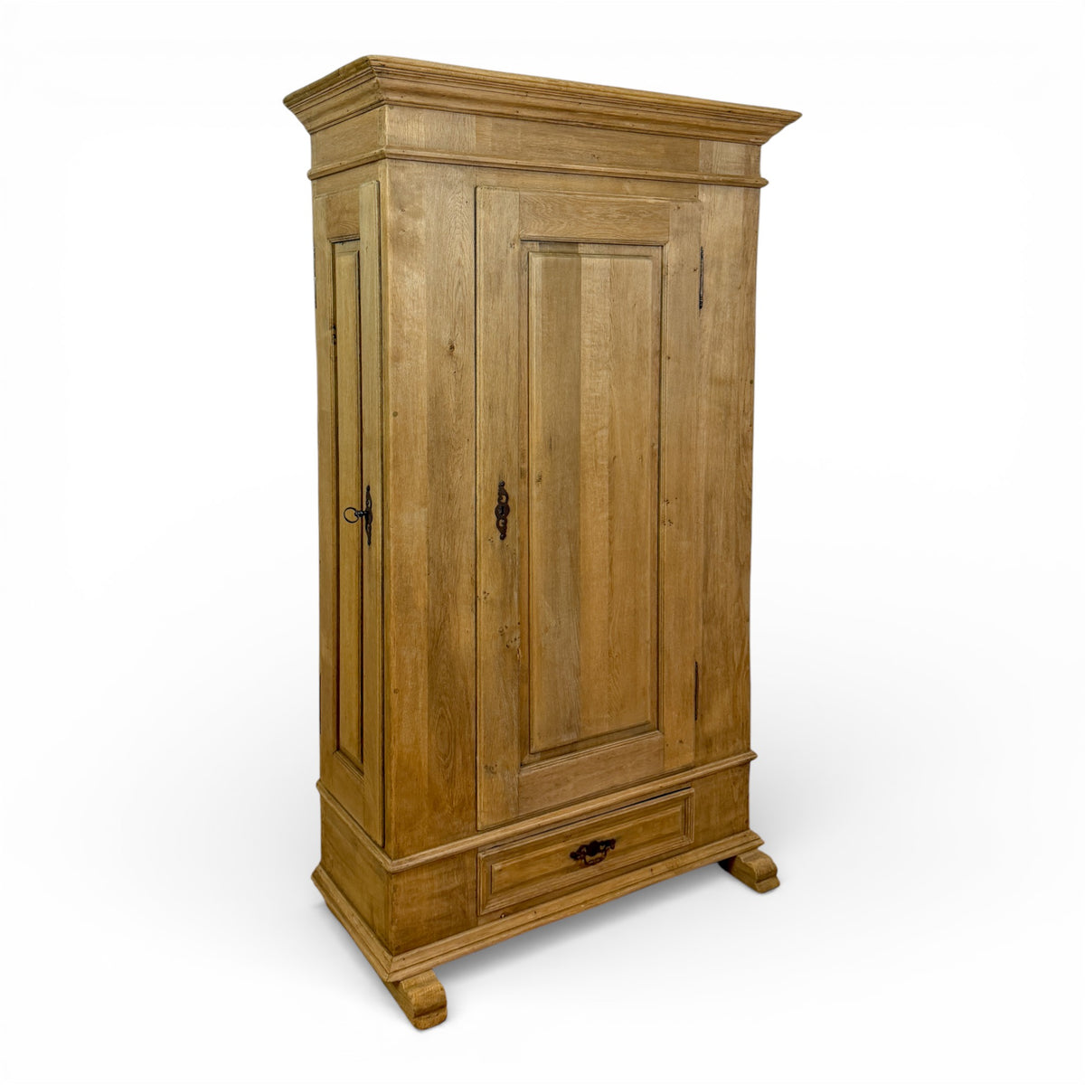 Single Door Kitchen Cupboard in Bleached Oak