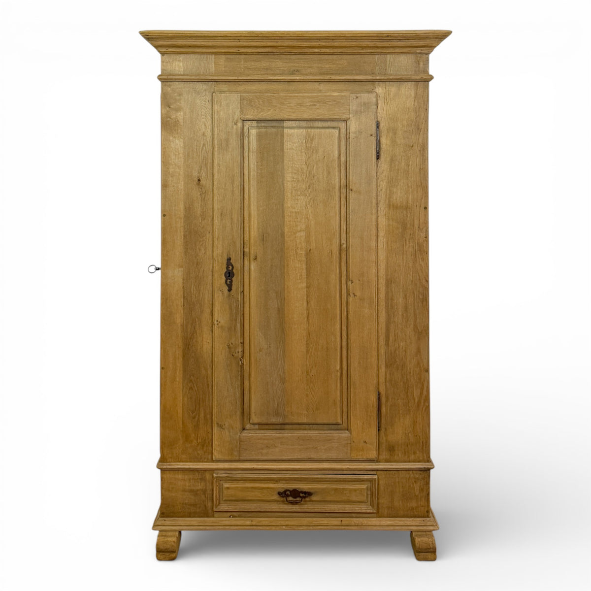 Single Door Kitchen Cupboard in Bleached Oak