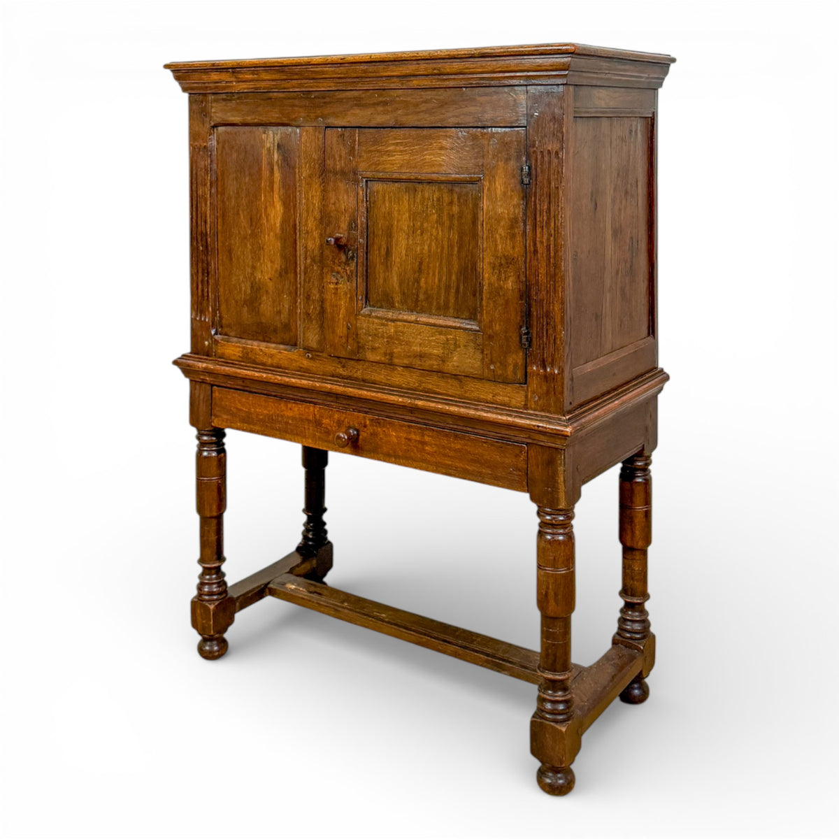 Court Cupboard on Turned Legs