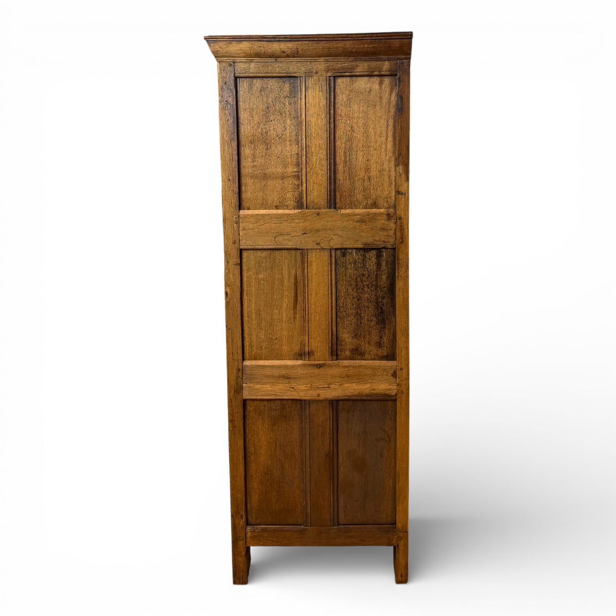 Continental Oak Cupboard with Arched Carved Panel