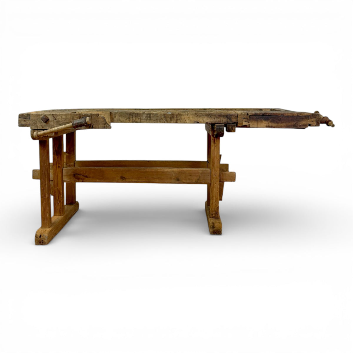 Industrial Wooden Workbench