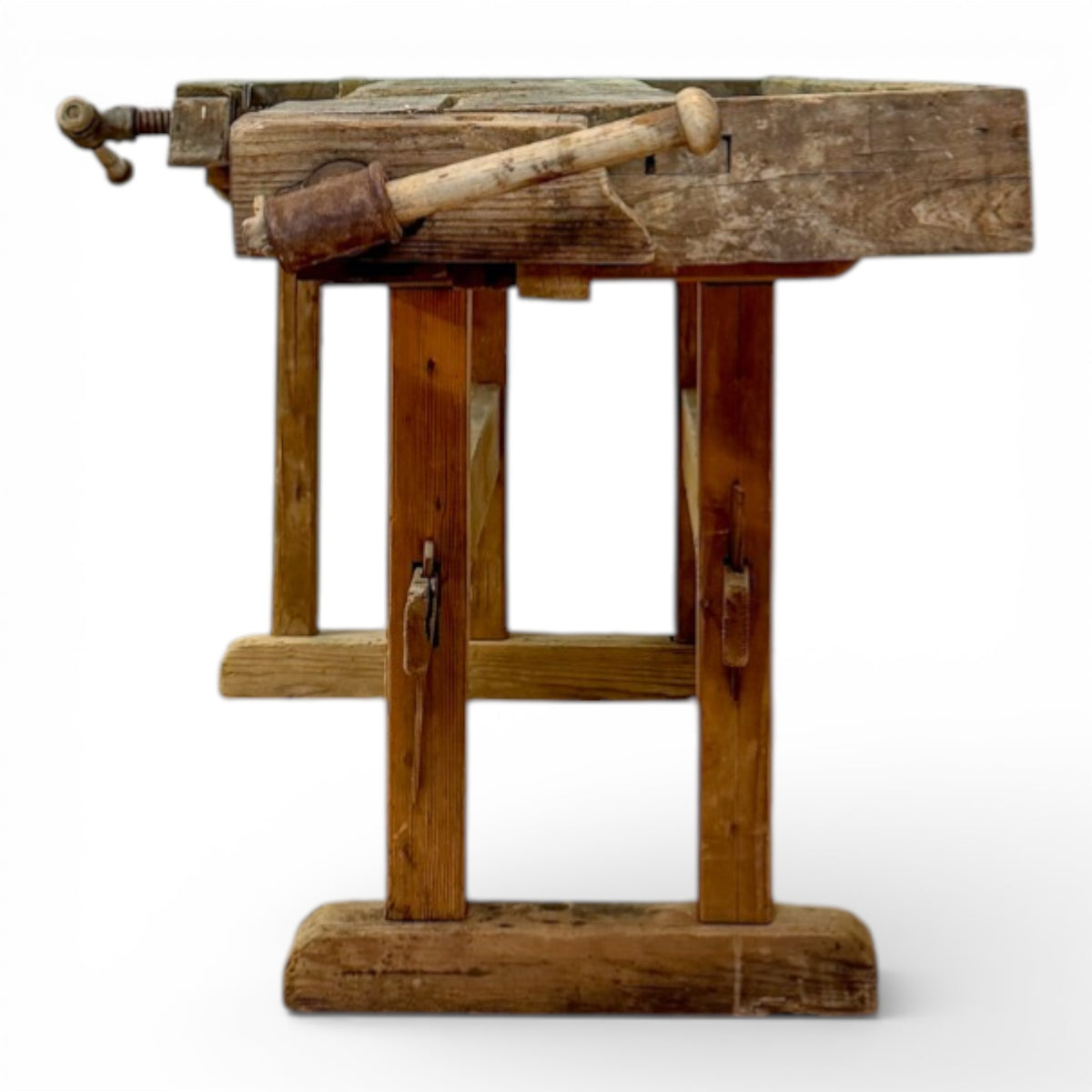 Industrial Wooden Workbench