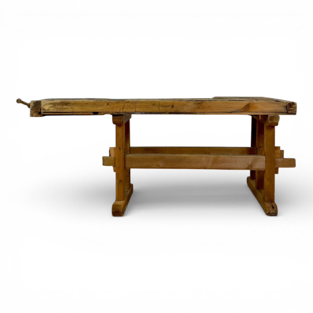 Industrial Wooden Workbench