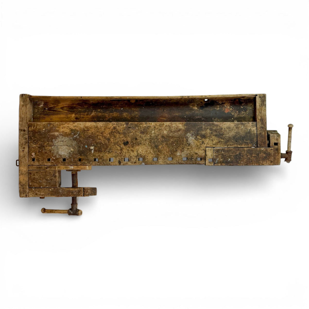 Industrial Wooden Workbench