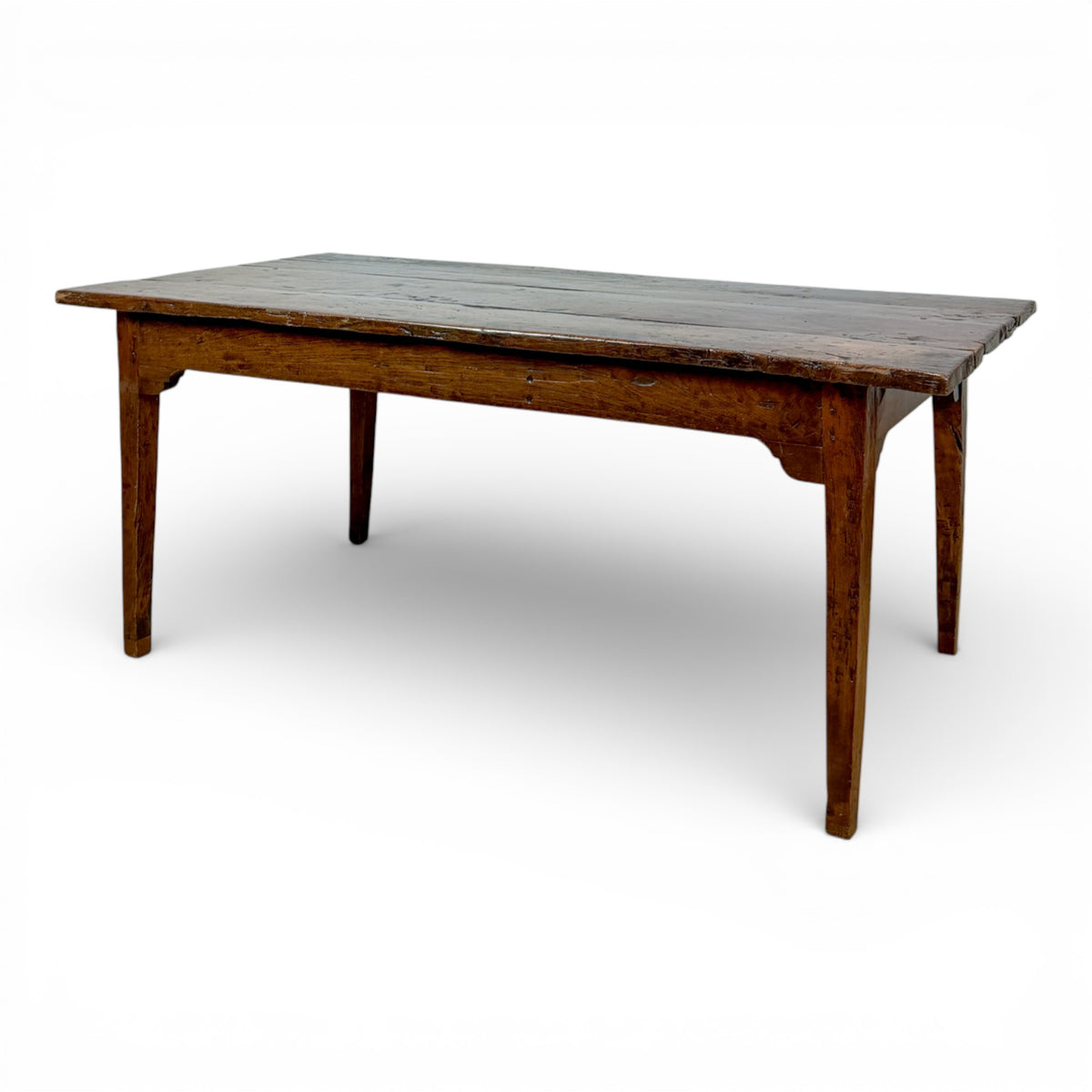 French Provincial Walnut Farm Table