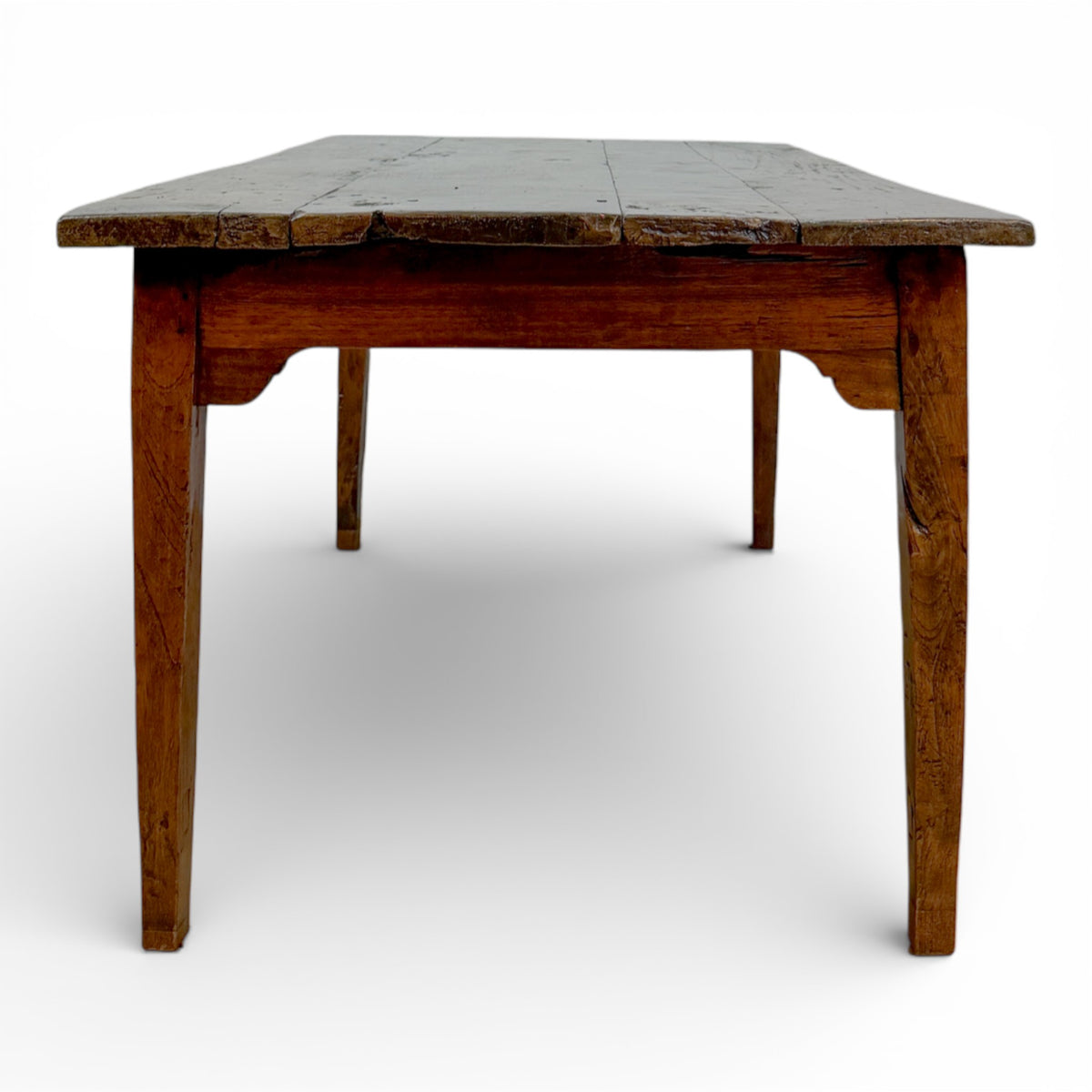 French Provincial Walnut Farm Table
