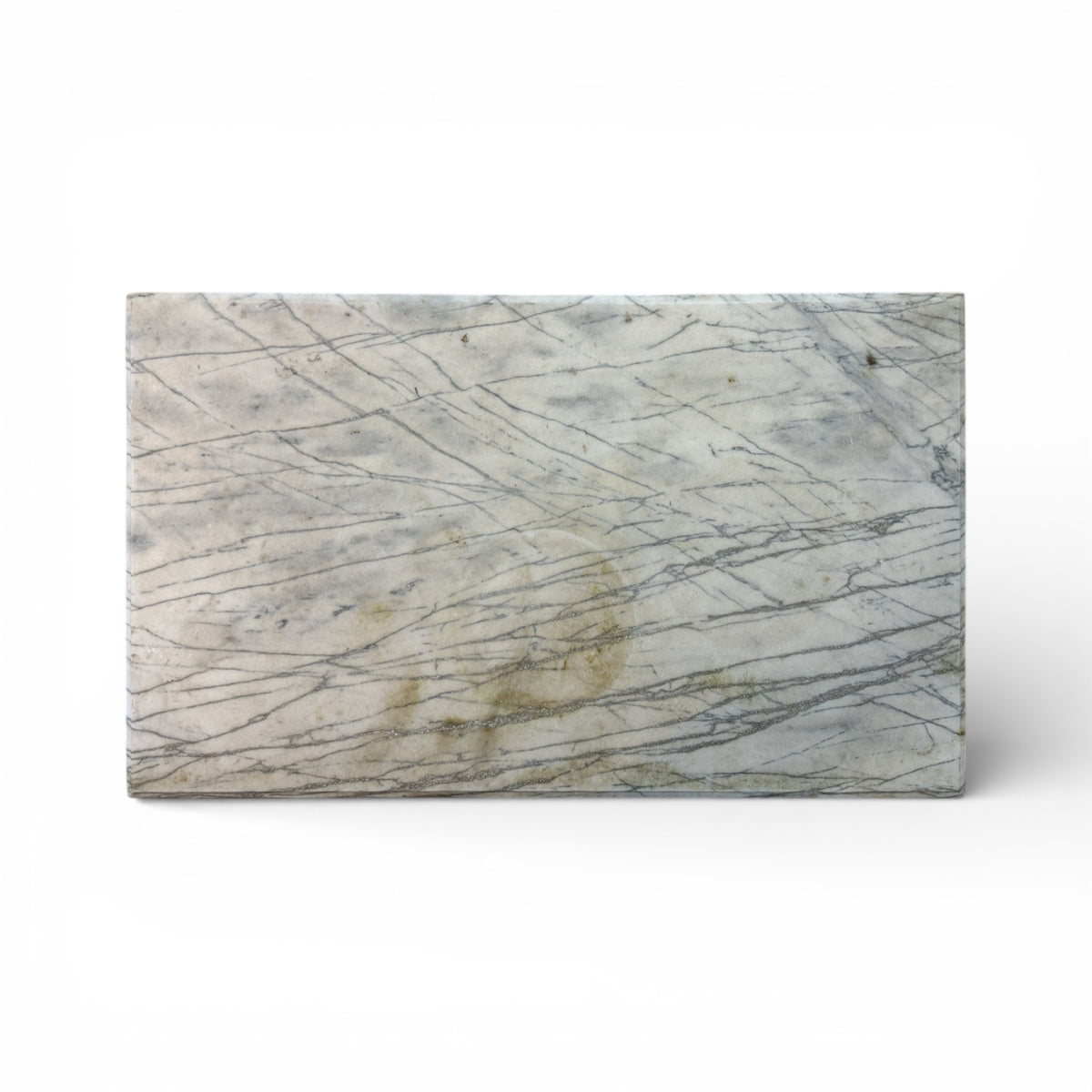 Rectangular Cast Iron Garden Table with Stone Top