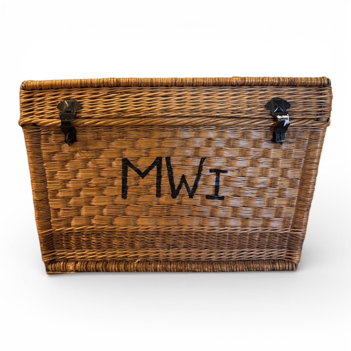 Wicker Storage Trunk