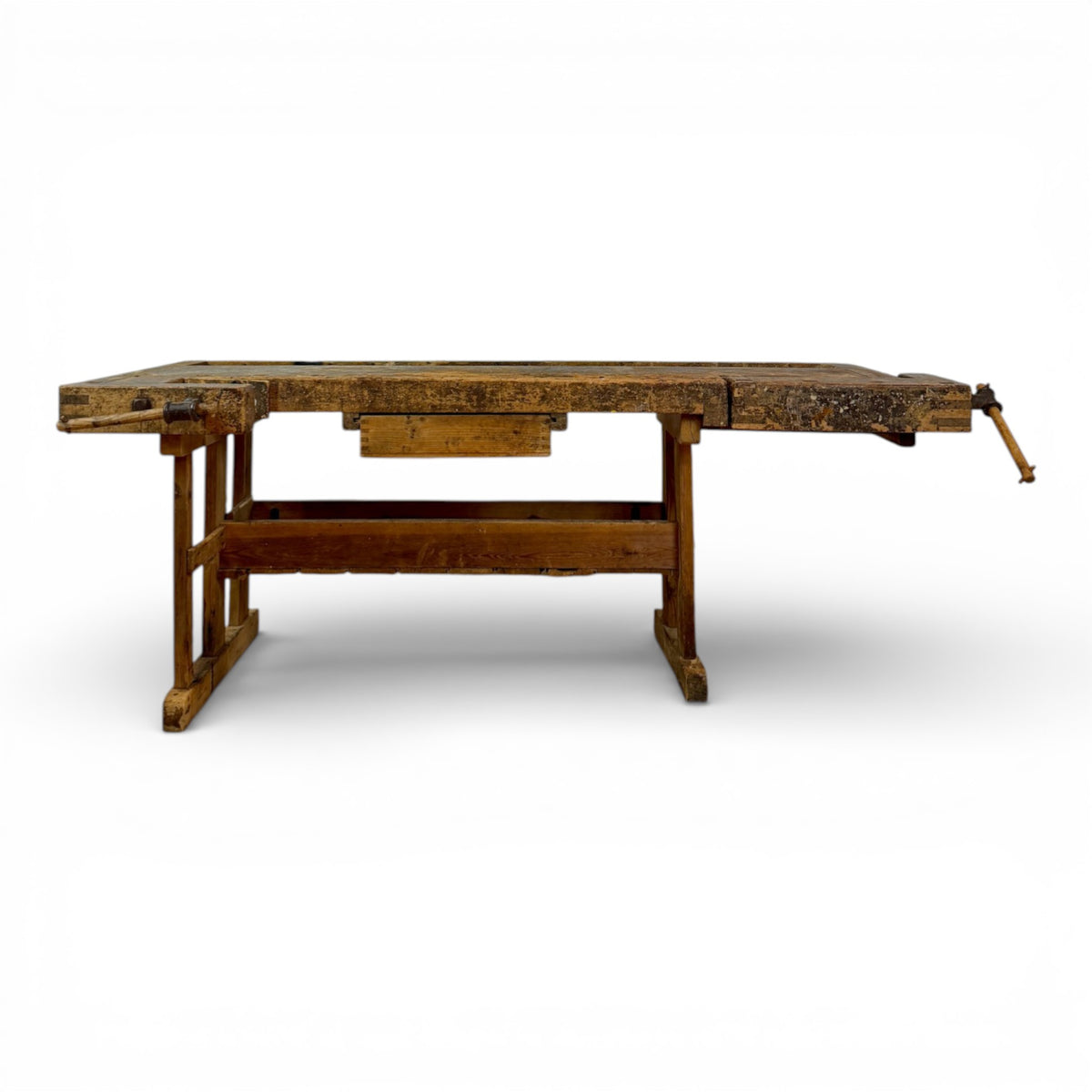 Industrial Wooden Workbench