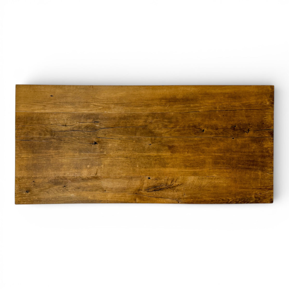 Rustic Oak Trestle Table