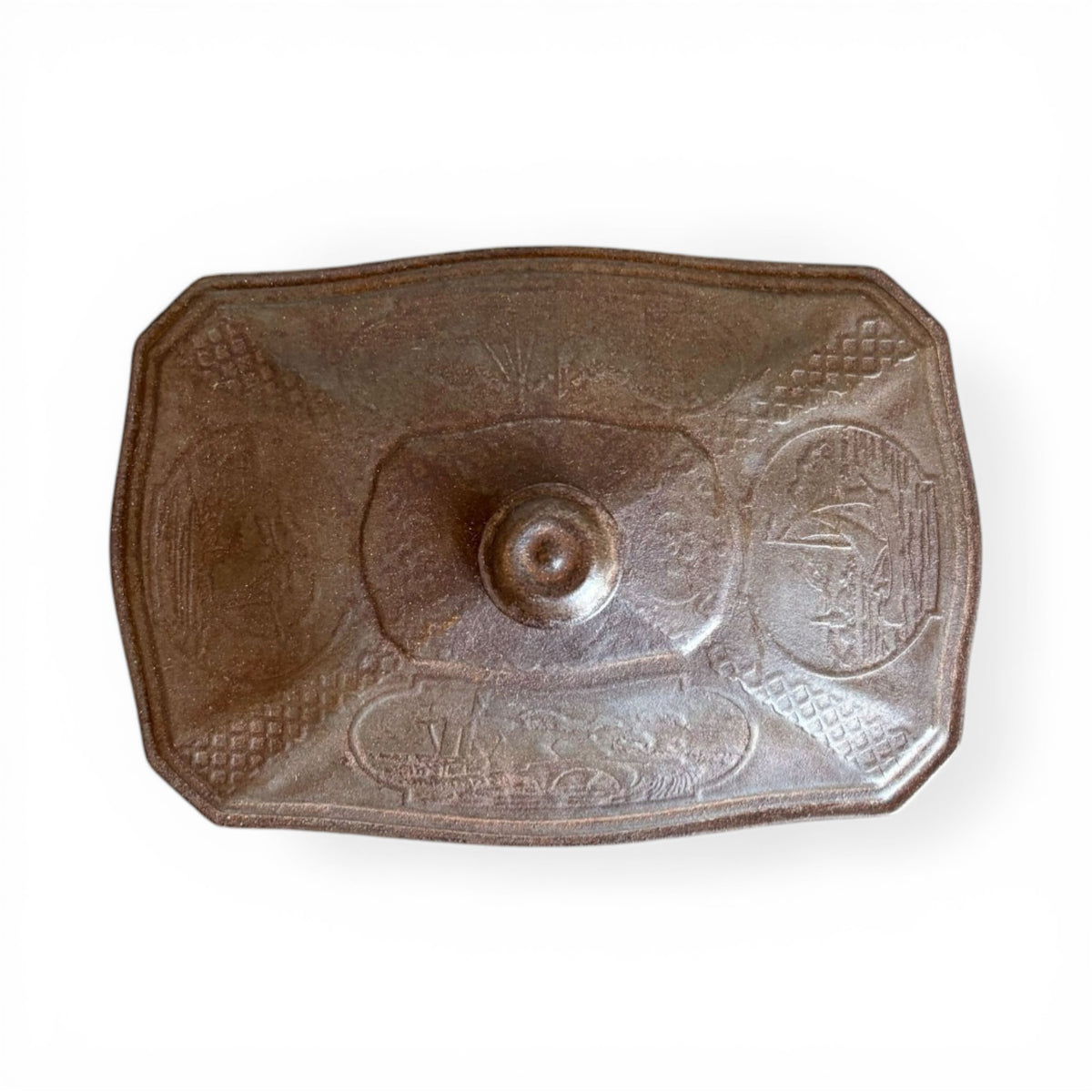 Decorative Box with Windmill Motif