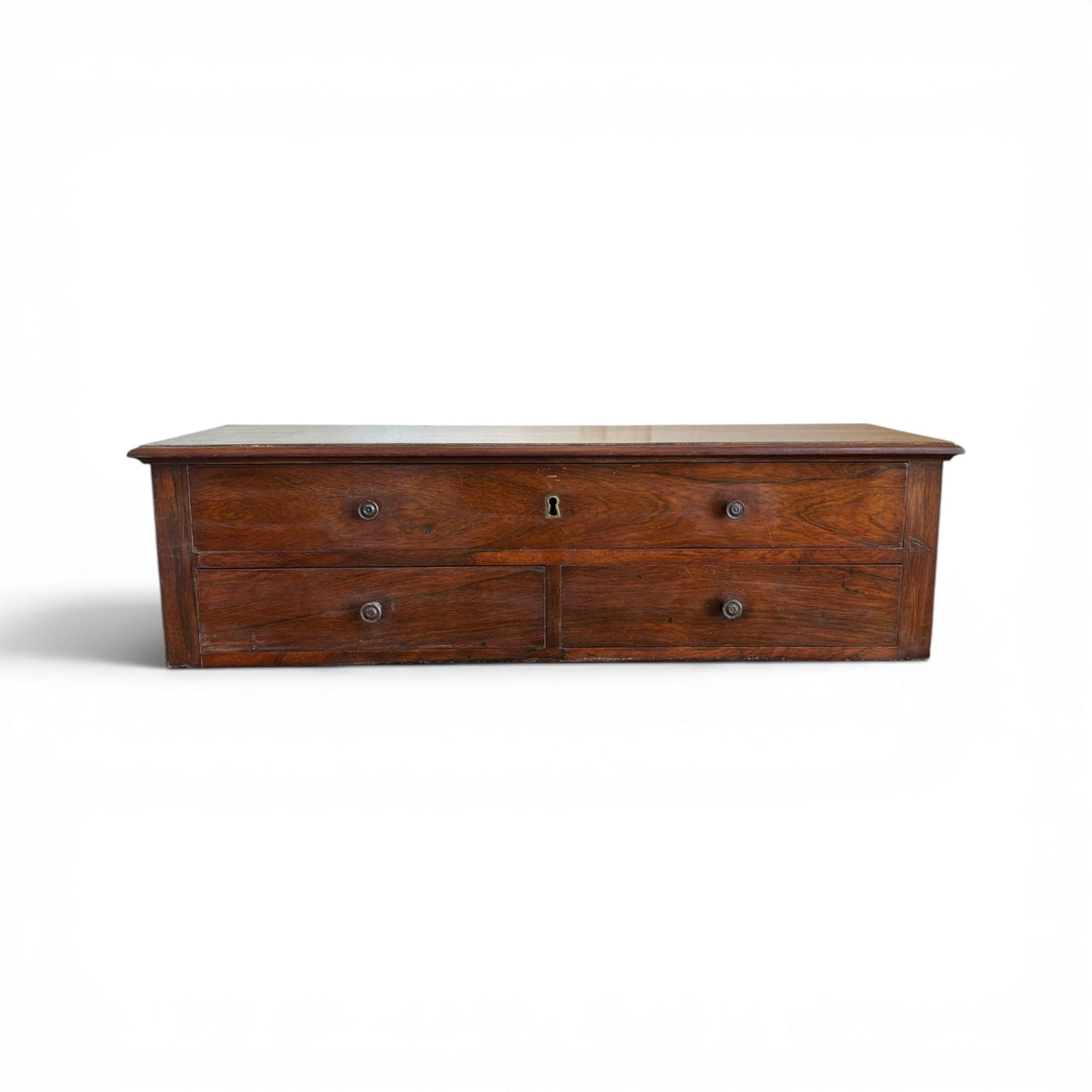 Walnut Tabletop Cabinet Box