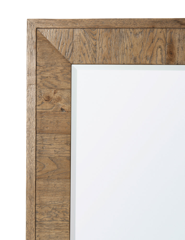 Parquet Wooden Floor Mirror