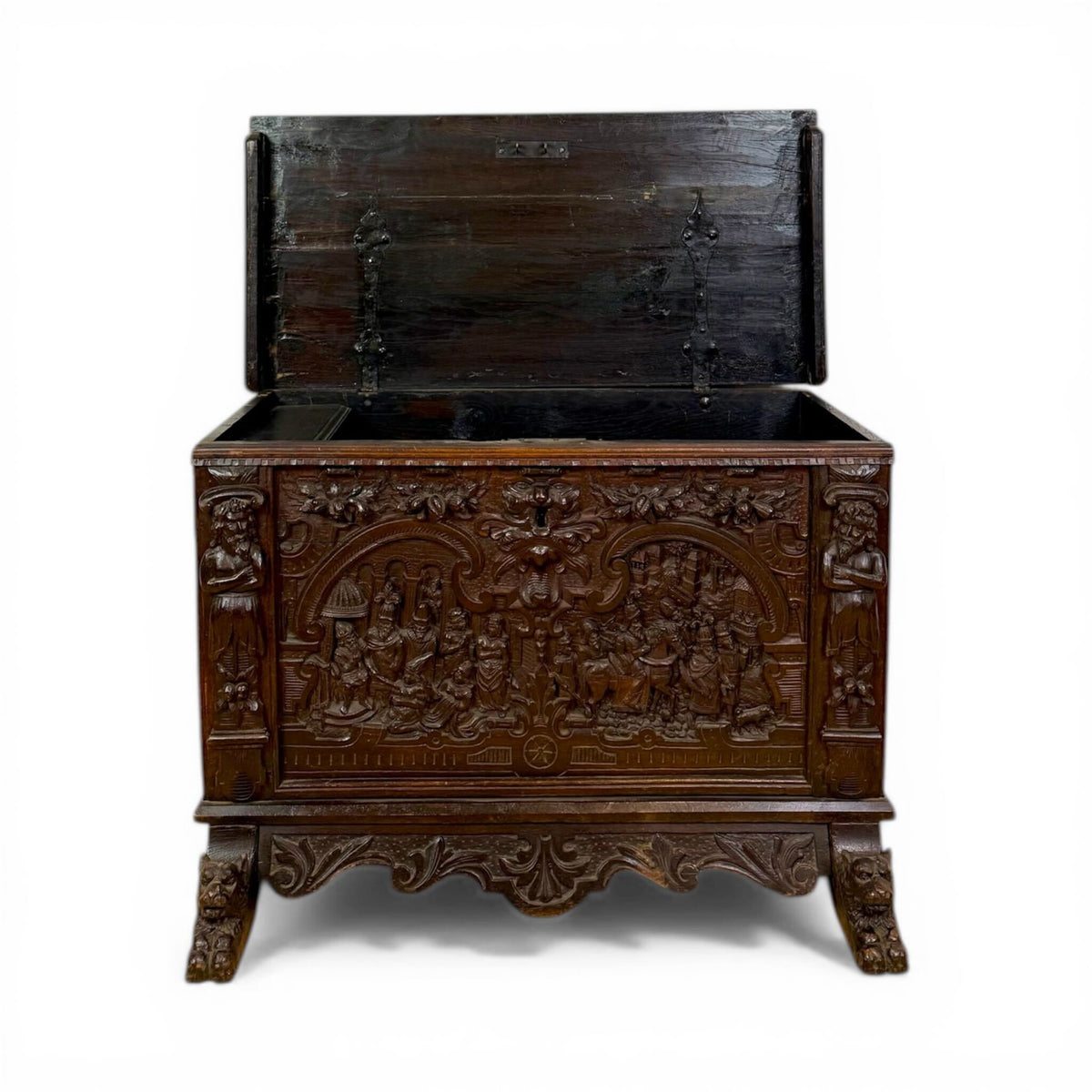 Oak Coffer