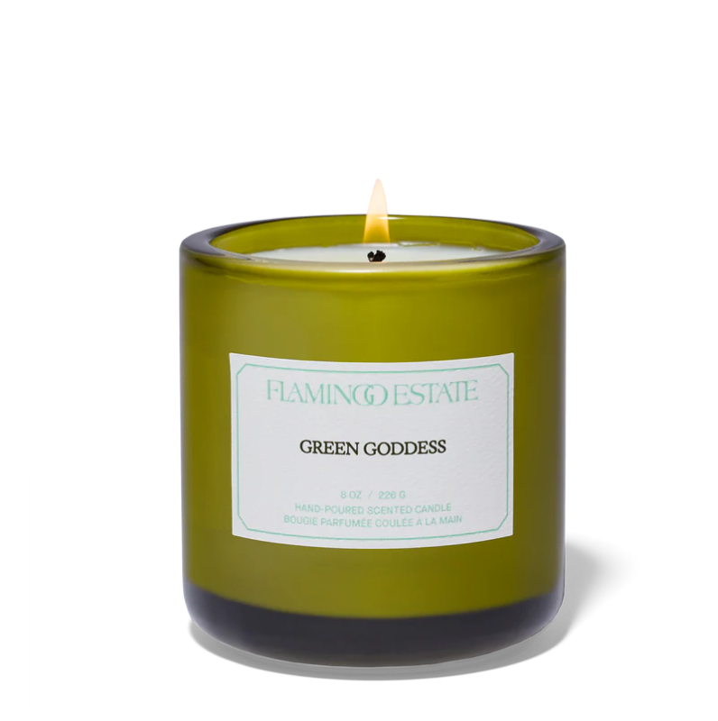 Green Goddess Candle | Flamingo Estate