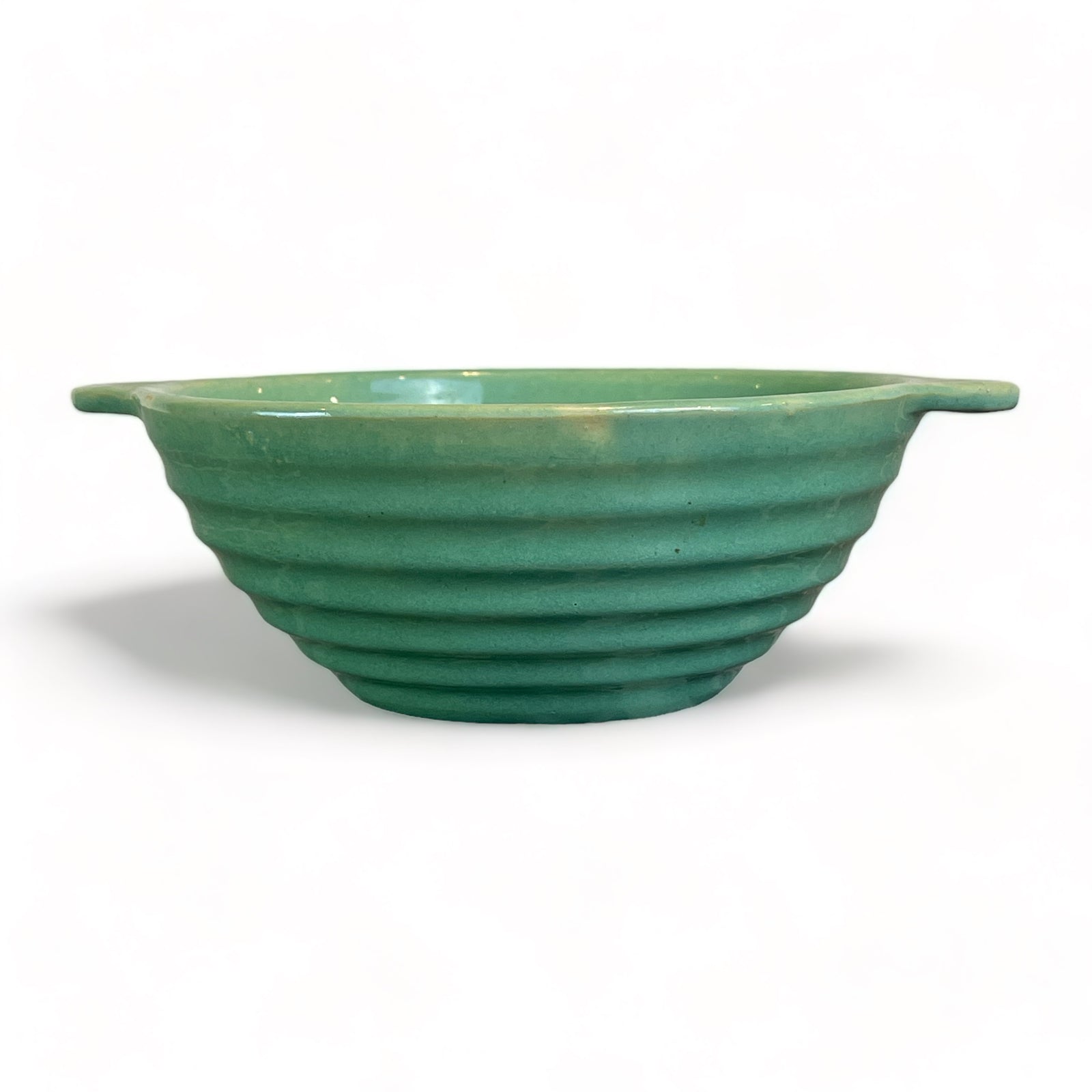 Mint Lug Handled Soup Bowl